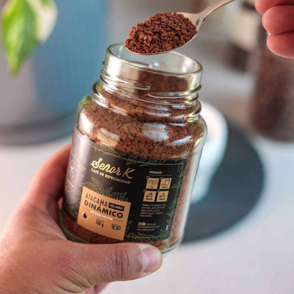 Café Liofilizado Atacama Dinámico 100G