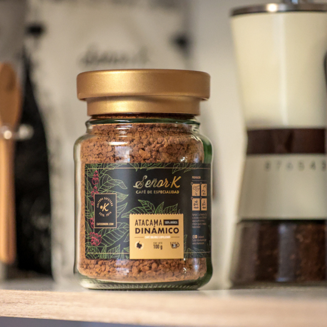 Café Liofilizado Atacama Dinámico 100G