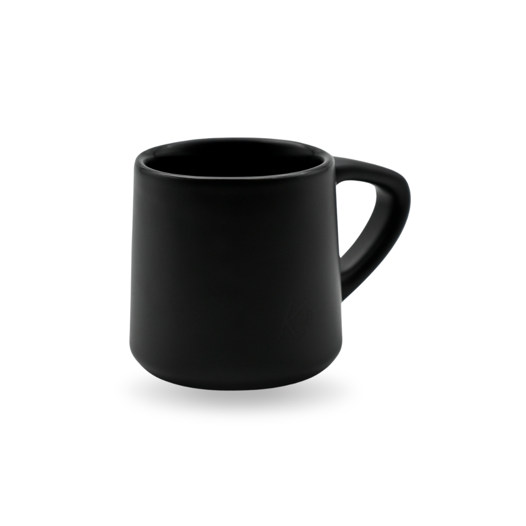 Taza Espresso de Cerámica Señor K Negro Mate 90ml
