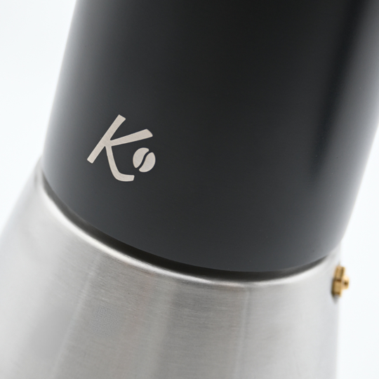 Cafetera Italiana Moka Señor K Black & Steel 500 ml