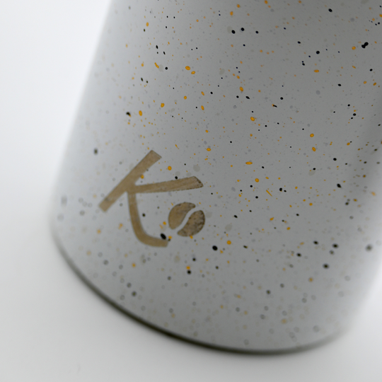 Cafetera Prensa Francesa Edición Blanco Moteado 300ml