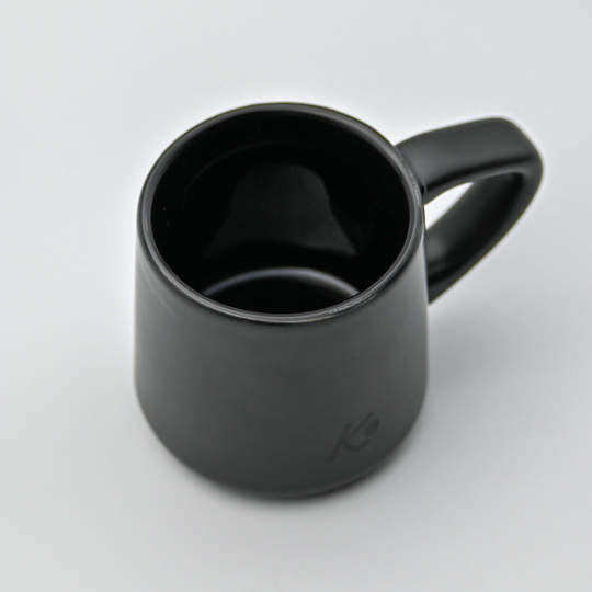 Taza Espresso de Cerámica Señor K Negro Mate 90ml