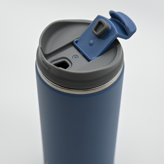 Mug Térmico Señor K Acero Inoxidable 350ml Azul Mate
