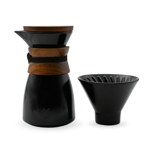 Set de Filtrado de Cerámica Señor K Edición Black & Wood