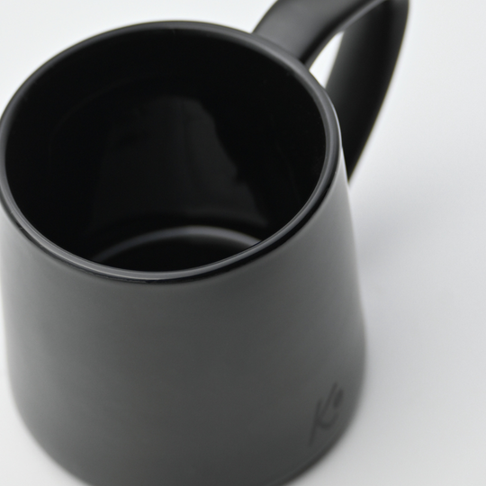 Tazón de Cerámica Señor K Negro Mate 450ml