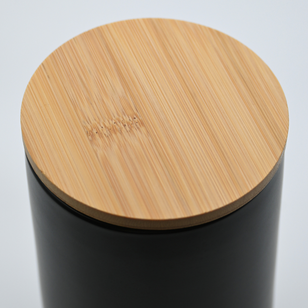 Canister de Cerámica Señor K Black Edition Capacidad 1000ml