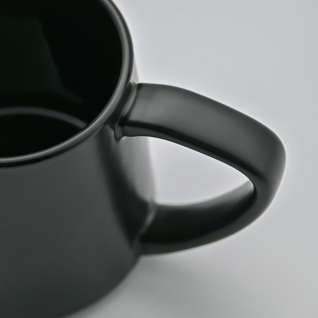 Taza Espresso de Cerámica Señor K Negro Mate 90ml