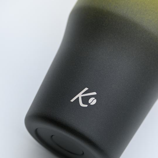 Termo Mug Nómada Señor K Acero Inoxidable - 750ml Amarillo/Negro