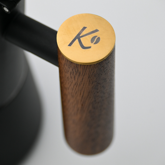 Cafetera Italiana Moka Señor K Edición Black & Wood 300ml