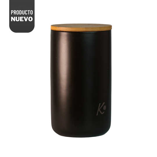 Canister de Cerámica Señor K Black Edition Capacidad 1000ml