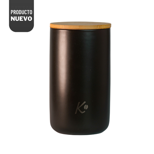 Canister de Cerámica Señor K Black Edition Capacidad 1000ml