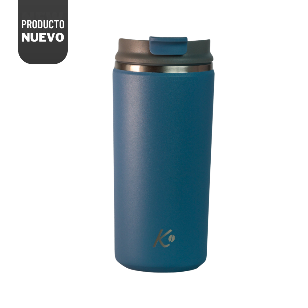 Mug Térmico Señor K Acero Inoxidable 350ml Azul Mate