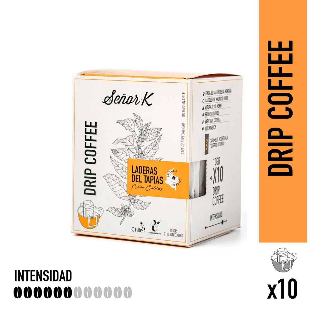 Cafe Drip Señor K Laderas del Tapias 10u