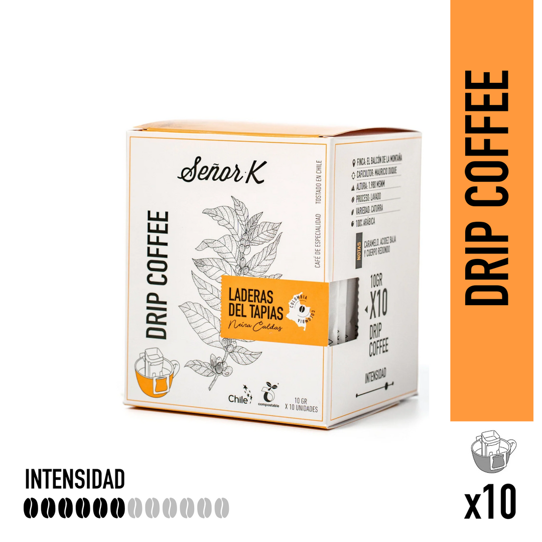 Drip Coffee | Colombia | Laderas del Tapias 10 unidades