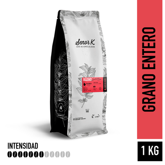 Colombia | Blend Santa Rosa Bolsa 1 KG | GRANO ENTERO