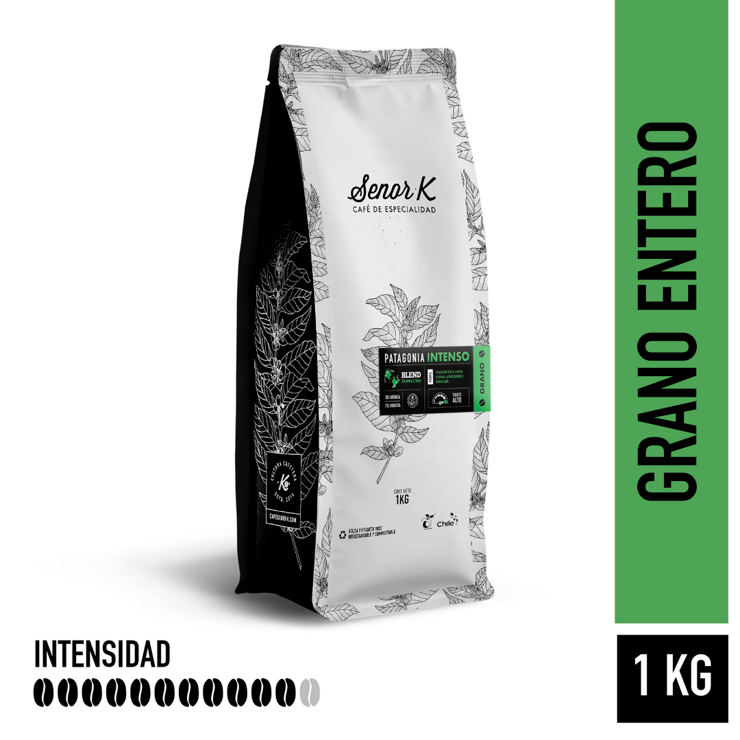 Blend Patagonia Intenso Bolsa 1 KG | GRANO ENTERO