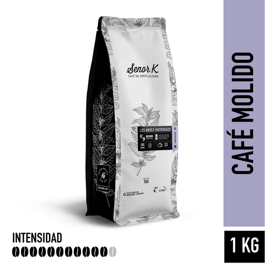 Blend Los Andes Intenso Bolsa 1 KG | MOLIDO