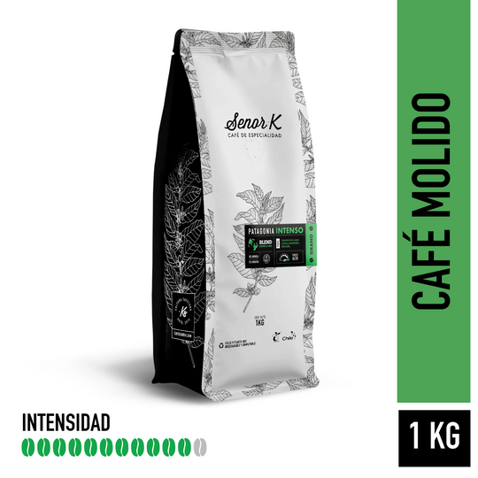 Café de especialidad | Blend Patagonia Intenso Bolsa 1 KG | MOLIDO