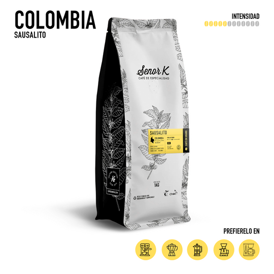 Café de especialidad de Colombia | Finca Sausalito Bolsa 1 KG