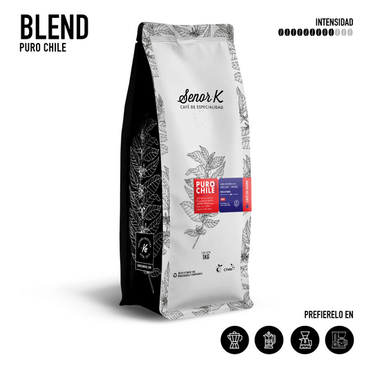 Café de especialidad | Blend Puro Chile Bolsa 1 KG