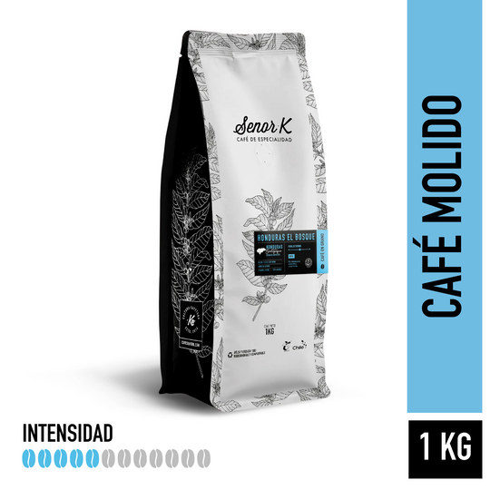 Café de especialidad de Honduras | El Bosque Bolsa 1 KG | MOLIDO