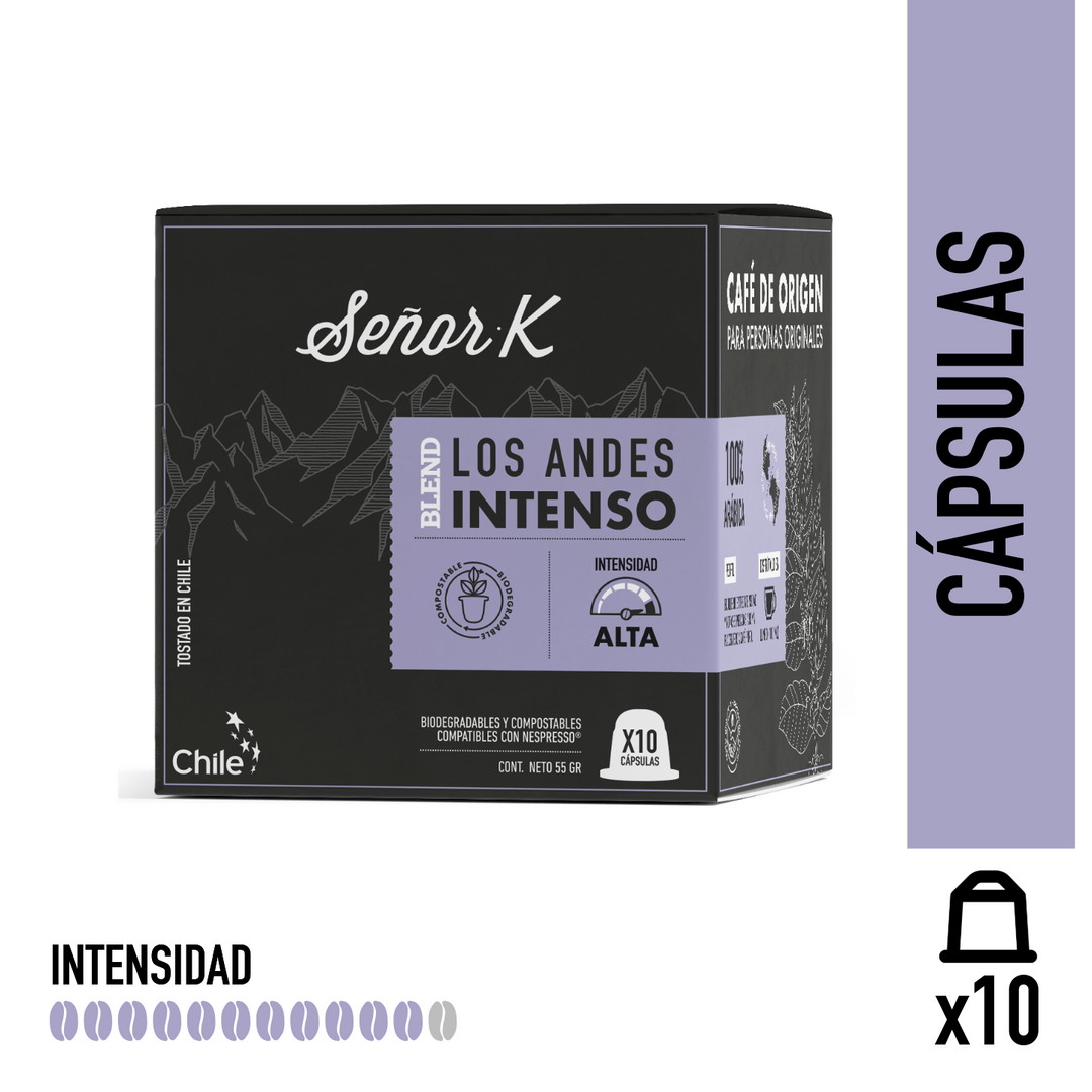 Cápsulas para Nespresso | Blend Los Andes Intenso