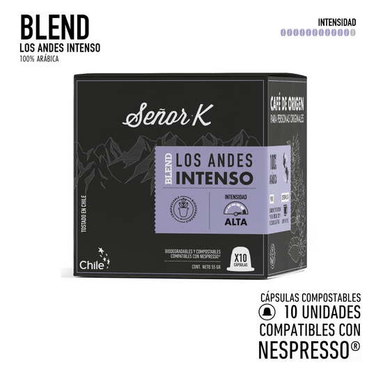 Cápsulas para Nespresso | Blend Los Andes Intenso