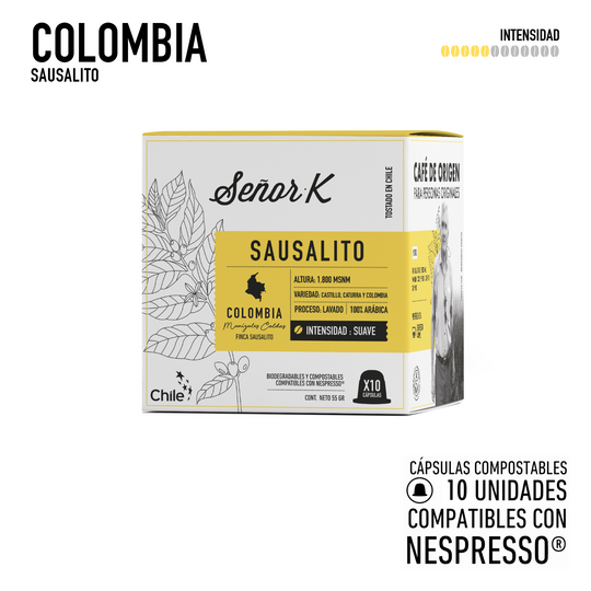 Cápsulas para Nespresso | Colombia Sausalito