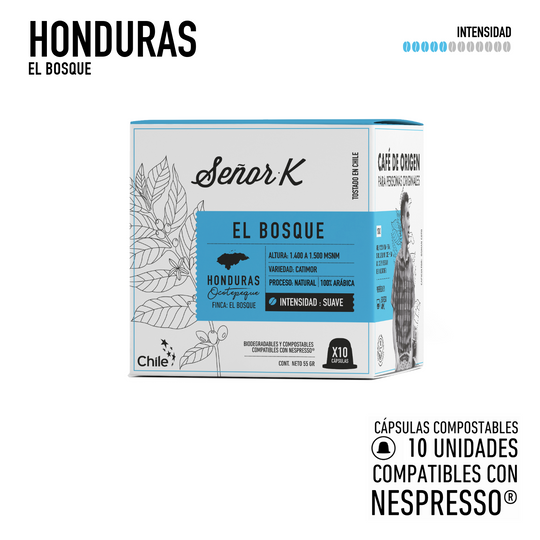 Cápsulas para nespresso | Honduras El Bosque