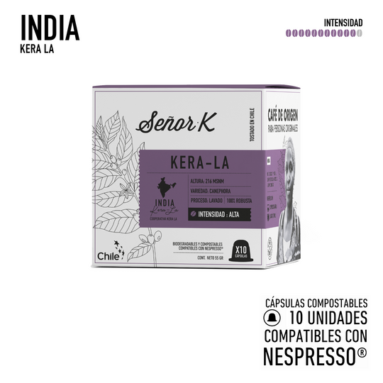 Cápsulas para Nespresso | India Kera-La