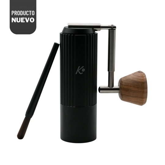 Molino Manual de Precisión Señor K Muelas de Acero y Mango Plegable
