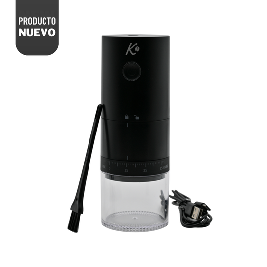 Molinillo de Café Electrico Automático Señor K Negro