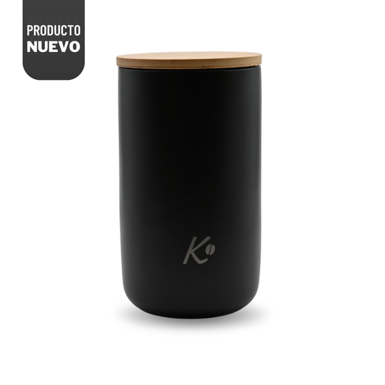 Canister de Cerámica Señor K Black Edition Capacidad 1000ml