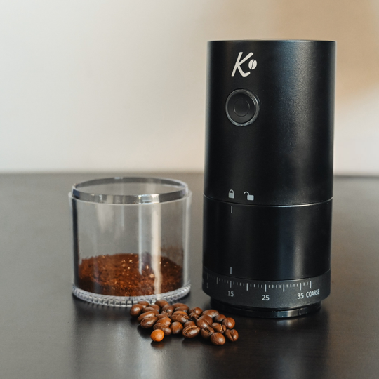 Molinillo de Café Electrico Automático Señor K Negro