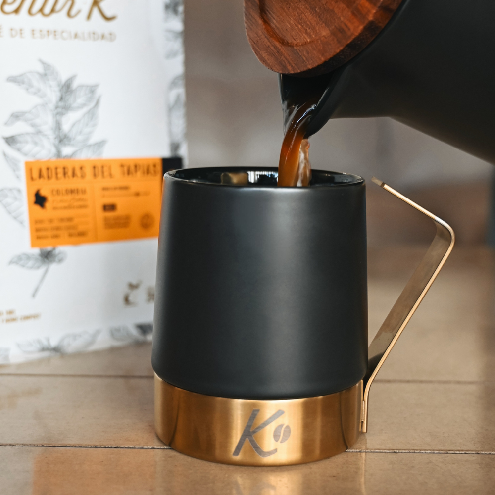 Set Prensa Francesa 600ml + 2 Tazas Duke Señor K