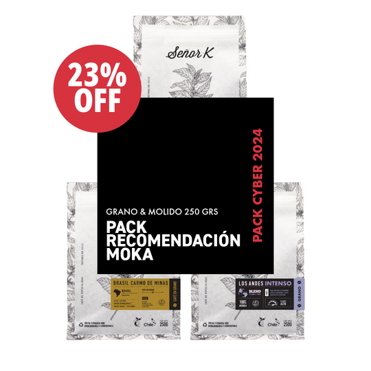 CYBER 2024 - Pack Recomendación Moka - 3x250GRS