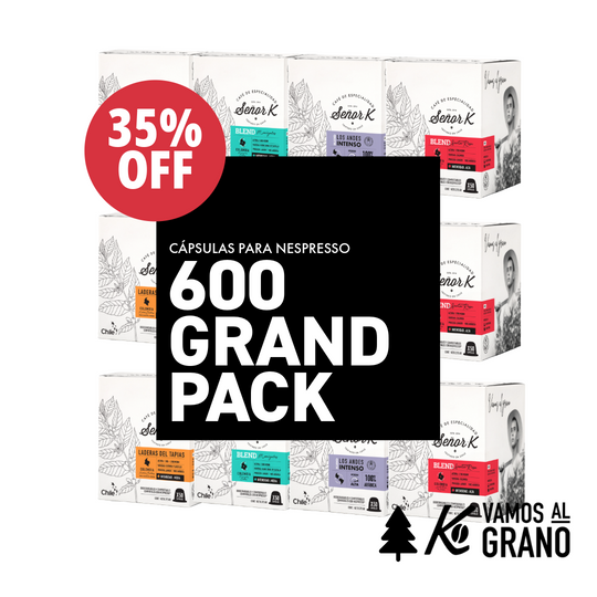 Regala Señor K 🎅🏻 | Grand Pack - 600 cápsulas