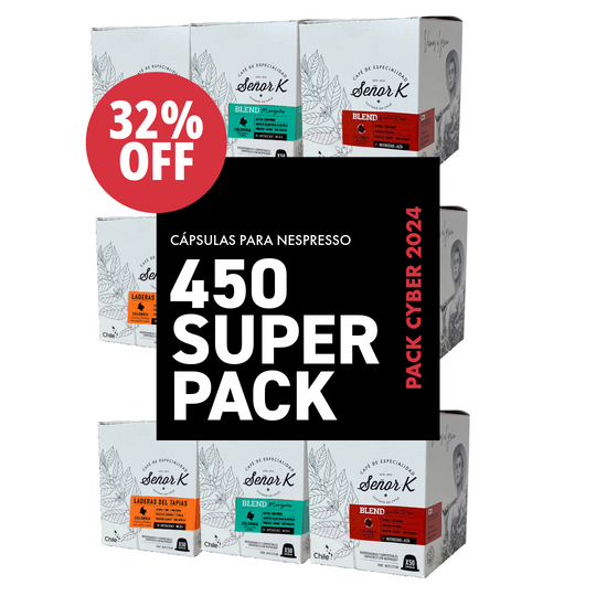 CYBER 2024 - Super Pack - 450 cápsulas