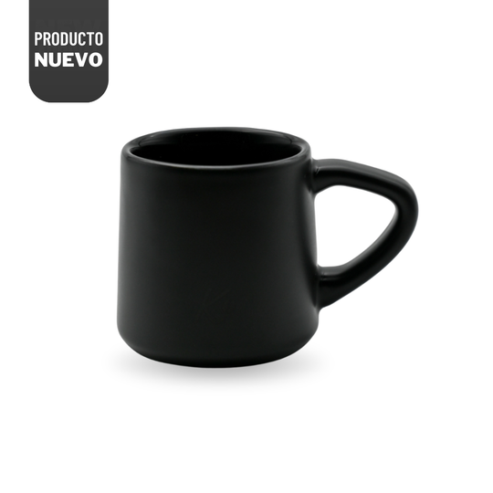 Taza Espresso de Cerámica Señor K Negro Mate 90ml