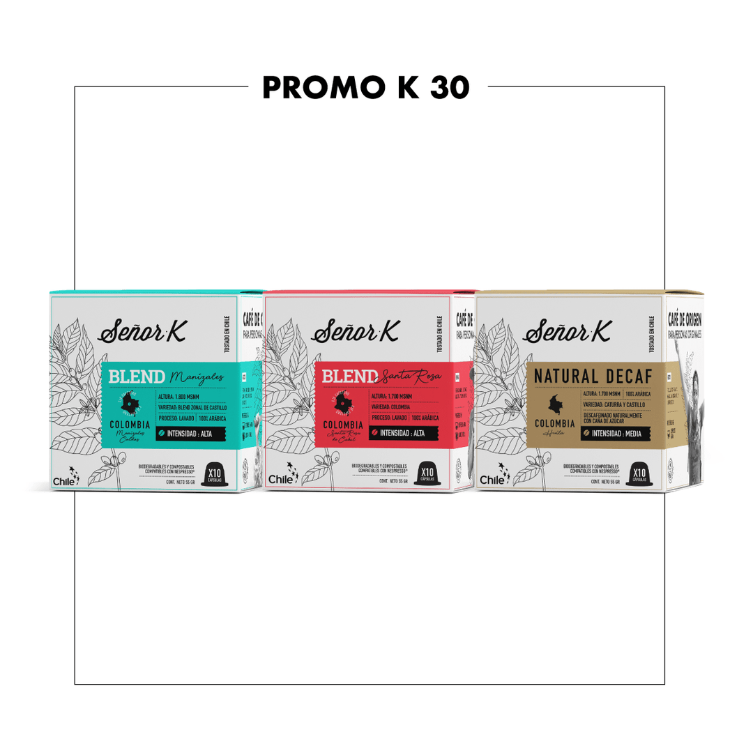 Promo K30 - 30 Cápsulas Para Nespresso®
