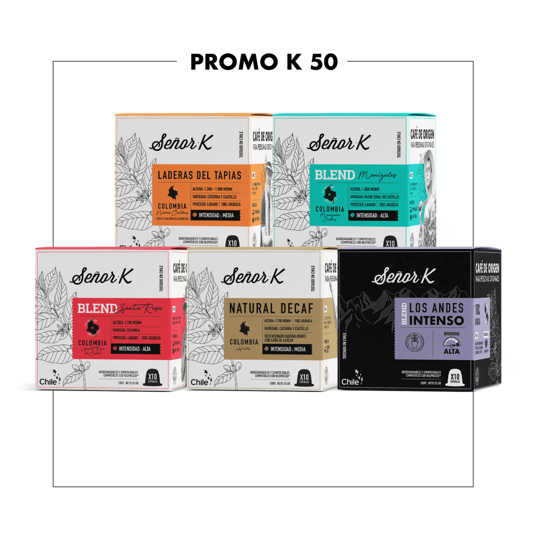 Promo K50 - 50 Cápsulas Para Nespresso®
