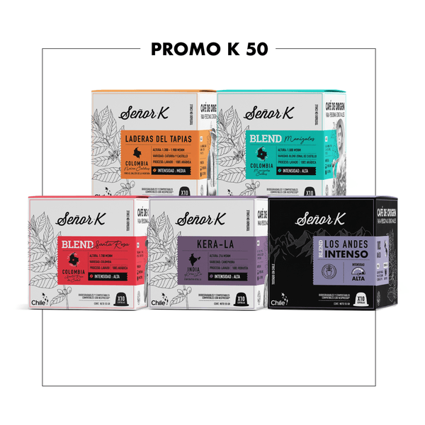 Promo K50 - 50 Cápsulas Para Nespresso® – Café Señor K