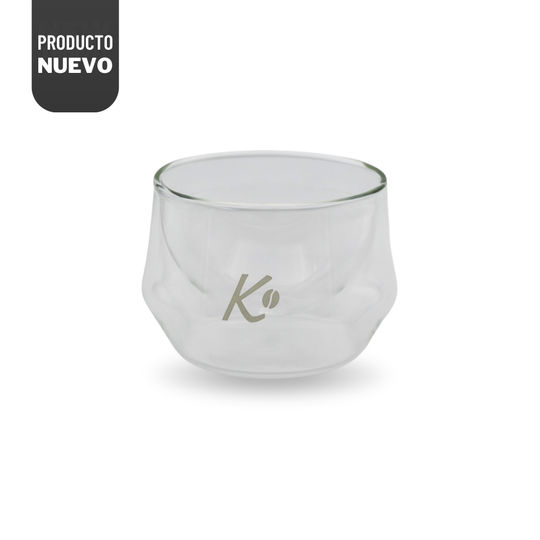 Vaso Doble Pared Borosilicato Señor K Capacidad 250ml