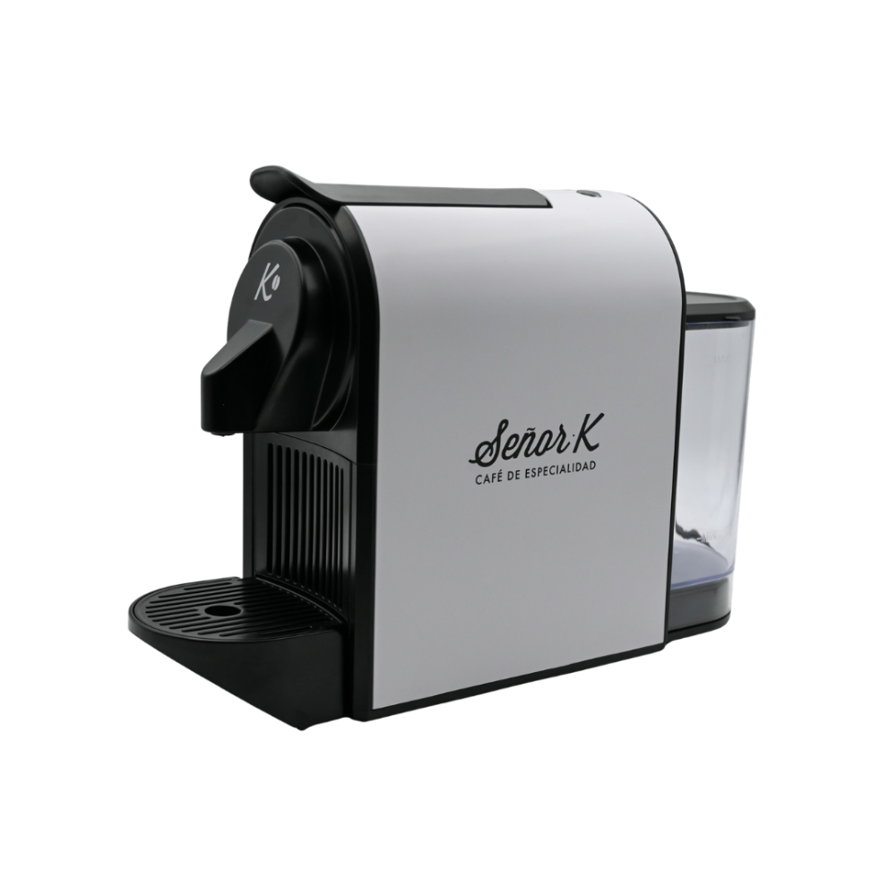 Starter Kit Señor K Máquina Cápsulas K-ONE + 50 cápsulas de café