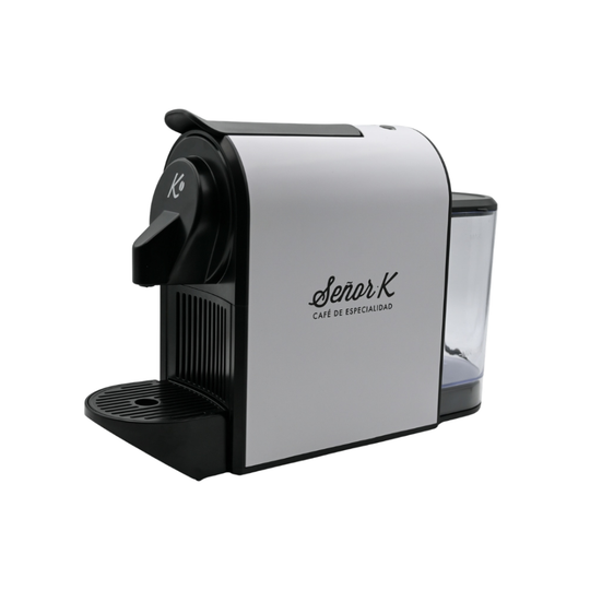 Starter Kit Señor K Máquina Cápsulas K-ONE + 50 cápsulas de café